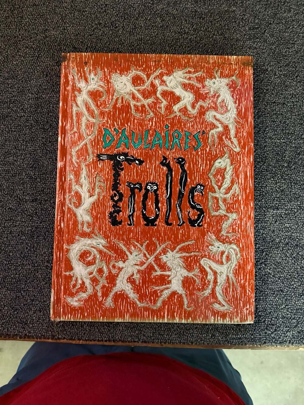 D'Aulaires' Trolls Hardcover Book First Edition 1972